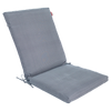 Mojo Grey Weathertex Outdoor Mid Back Cushion