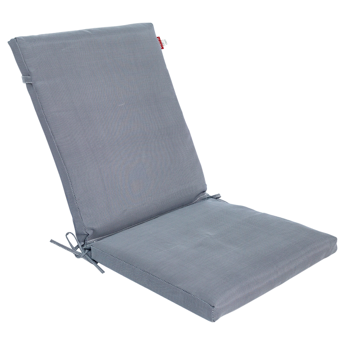 Mojo Grey Weathertex Outdoor Mid Back Cushion