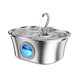 Yes4pets 3.2l Automatic Electric Pet Square Water Fountain