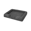 Pawz Size Dog Bed Teddy Fleece Sofa X-Large Grey
