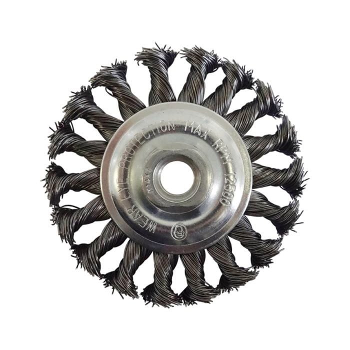 Josco Twistknot Wire Wheel Brush 100mm