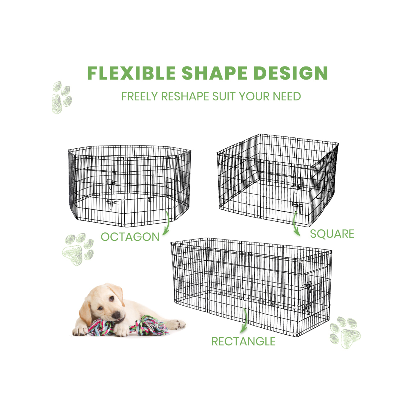 Dog pen bunnings best sale