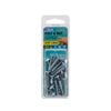 Zenith 3/16" x 25mm Zinc Plated Mushroom Head Bolt And Nut - 20 Pack