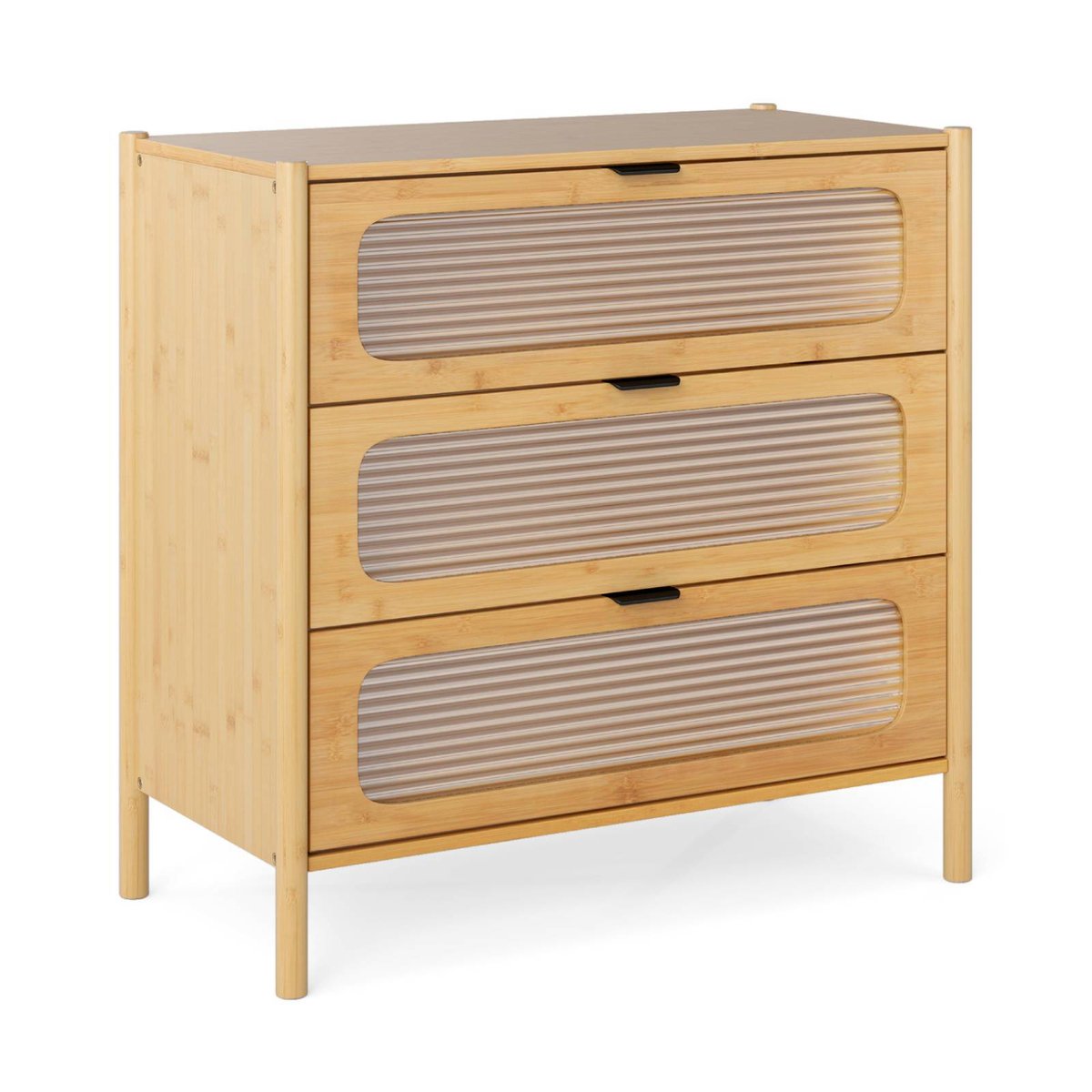 Costway 3-Drawer Chest of Drawers - Bunnings Australia