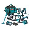 Makita 18V 9 Piece Combo Kit DLX9015X1