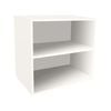 Kaboodle 400-499mm Feta Whip V Customisable Deep Open Med Wall Shelf