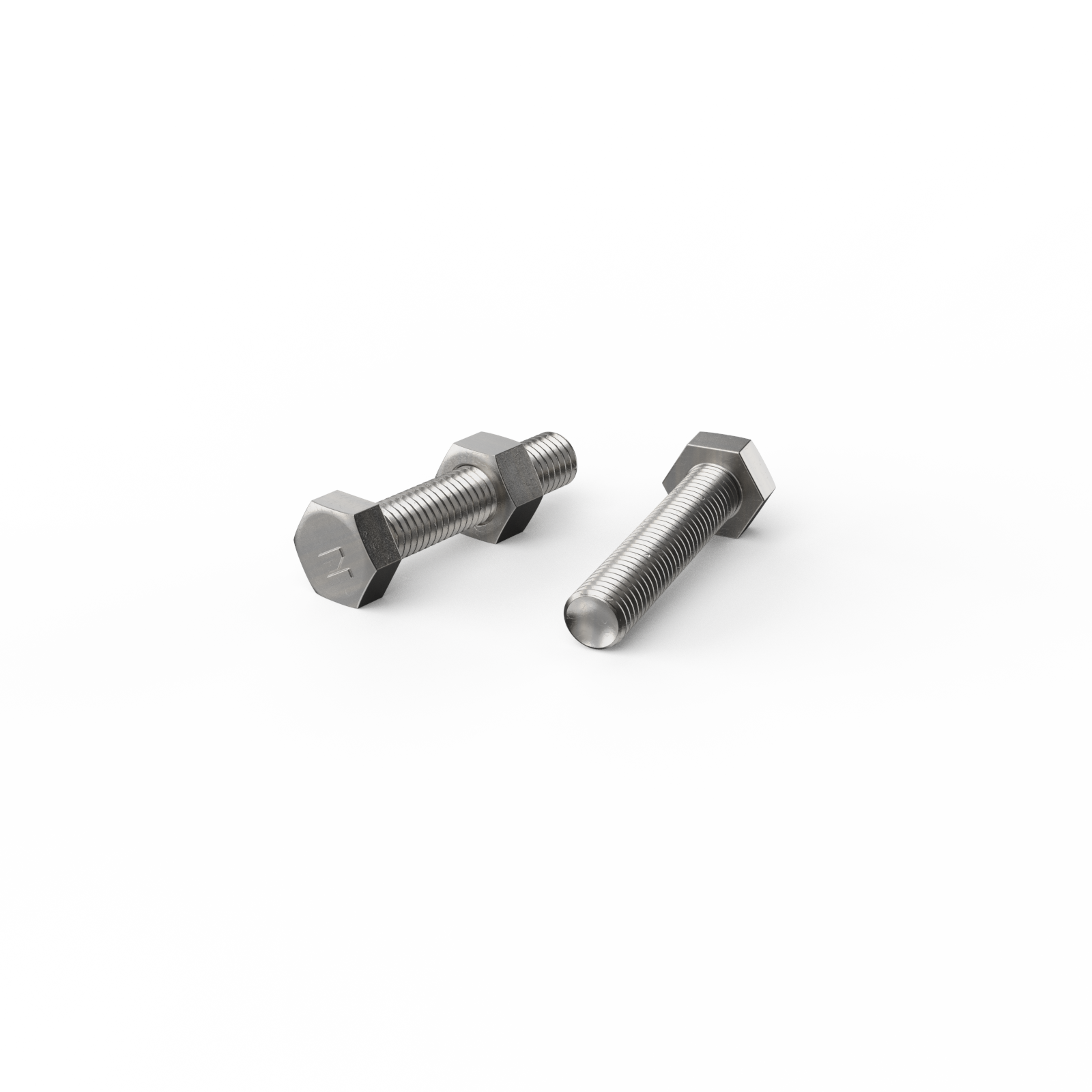 ZENITH M10 x 50mm Stainless Steel 304 Grade Hex Head Bolts and Nuts product image