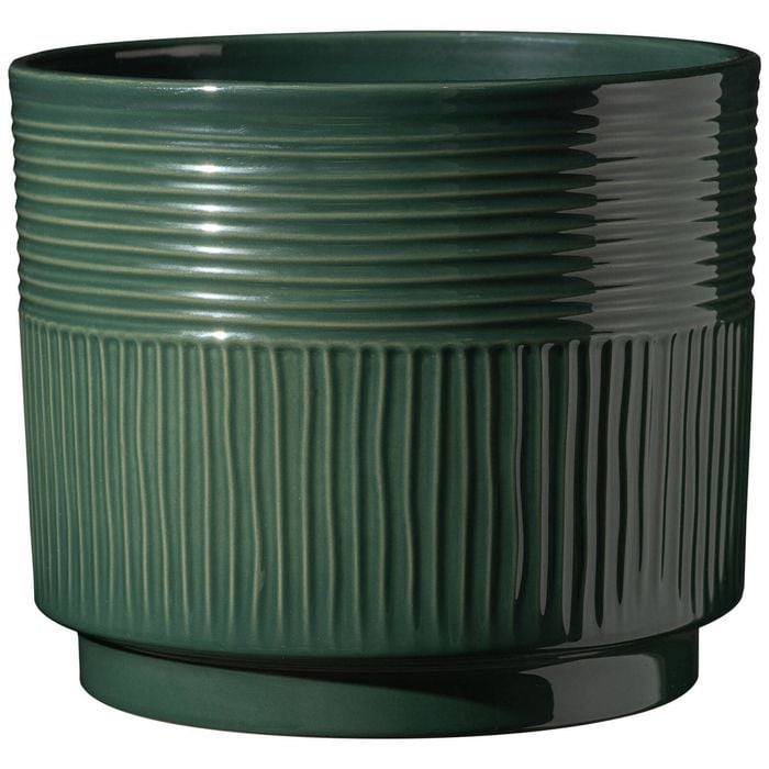 SK 16cm Nara Dark Green Ceramic Pot