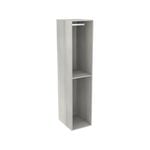 Lugna 2048 x 450 x 580mm Mist Double Hanging Robe Insert