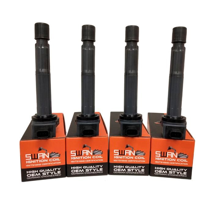 4-Pack SWAN Ignition Coil for Honda Accord Euro CU2 (2.4L)