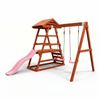 Hide & Seek Kids - Milo Swing Set - Pink Slide & Accessories