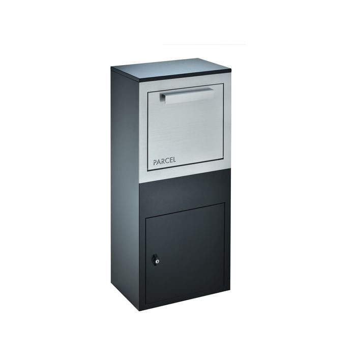 Sandleford Black Wall Mount Parcel Box