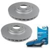 Bendix Front Brake Pads + Rotors for Mitsubishi 380 DB 2005-2008 294mm DB1778