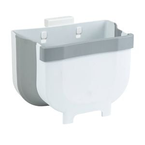 Practa 4.5L White Foldable Waste Bin