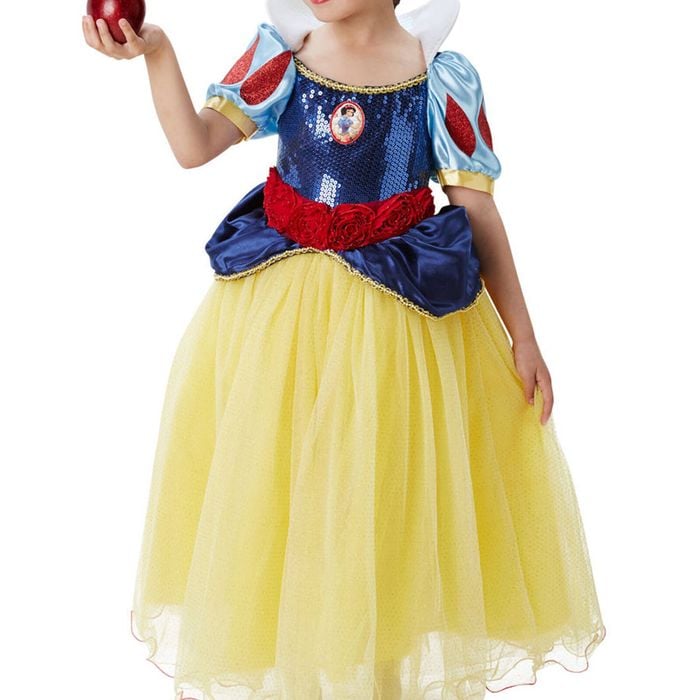 Snow White Premium Girls Disney Princess Costume - 6-8