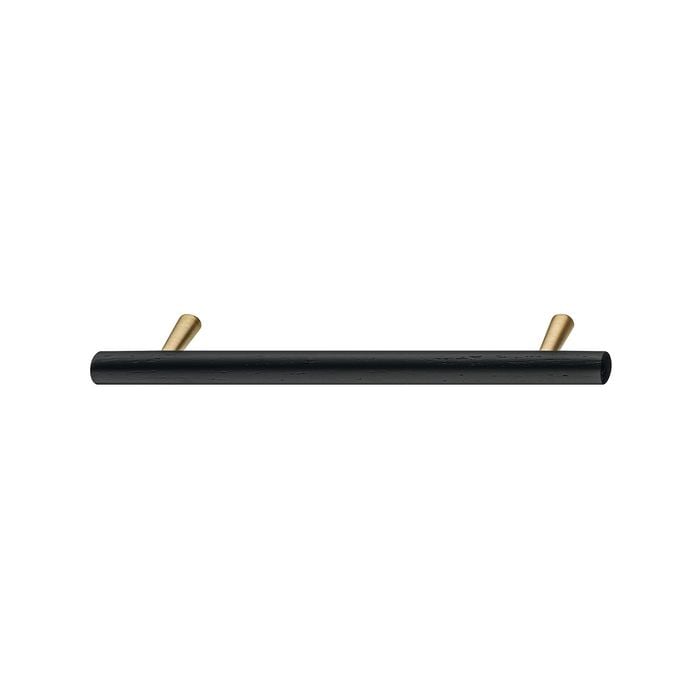 Hafele 218 x 37mm Black Ash Cabinet Handle