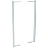 ProtectorAl 1806mm Surfmist Aluminium Gate Frame Kit - For Bunnings Steel Sheet Infill - 2 Pack