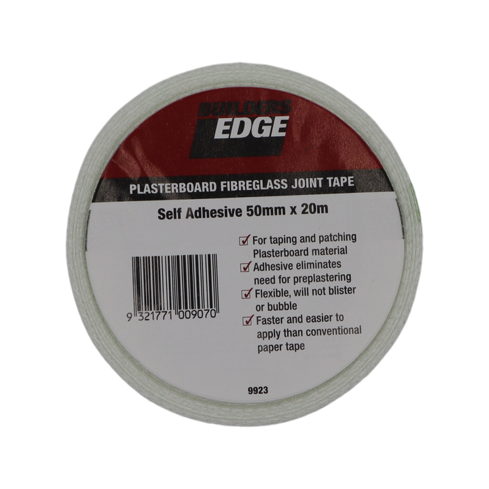 Builders Edge 50mm x 20m Fibreglass Builders Joint Tape