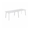 Olg Flare Bar Leaner 4 Leg White Frame White Top L1800mm X W1200mm