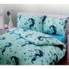 Bloomington 4 Pcs - Peace Quilt Doona Duvet Cover + Fitted Sheet + 2 Pillowcases - Double