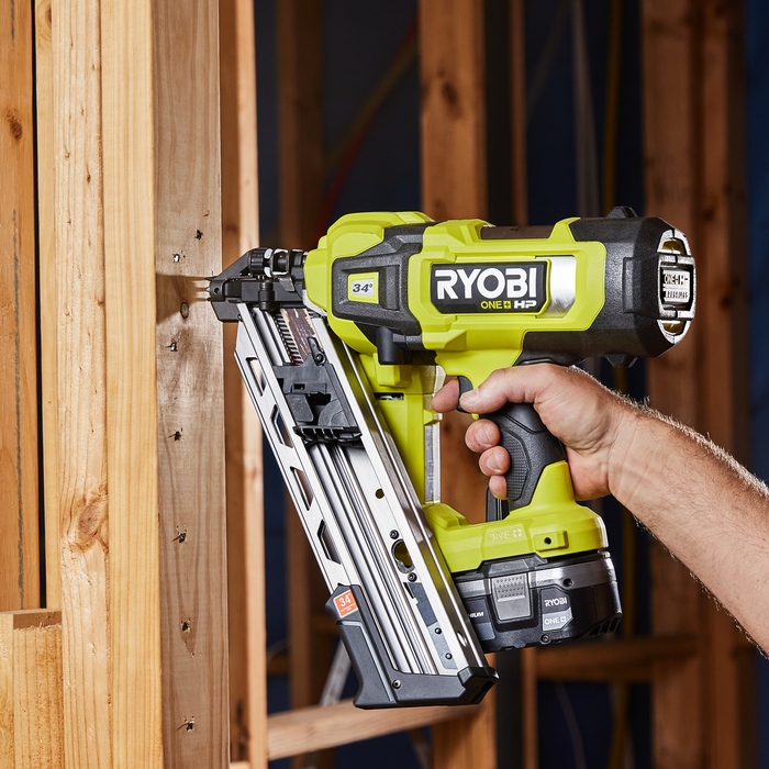 Nail Gun Ryobi One+ Stapler Ryobi 18V ONE+ HP Brushless AirStrike