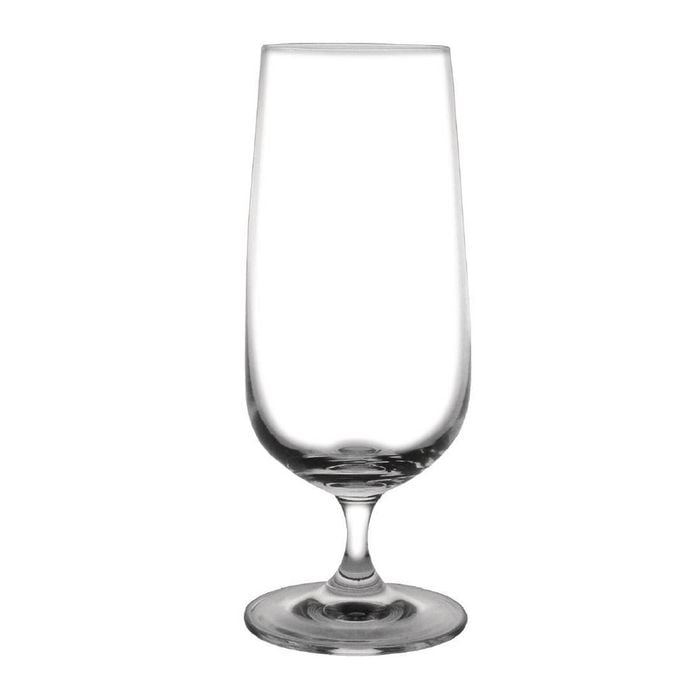 Olympia Bar Collection Crystal Stemmed Beer Glasses 410ml (6 Pack) Drinkware Glassware Hospitality Set