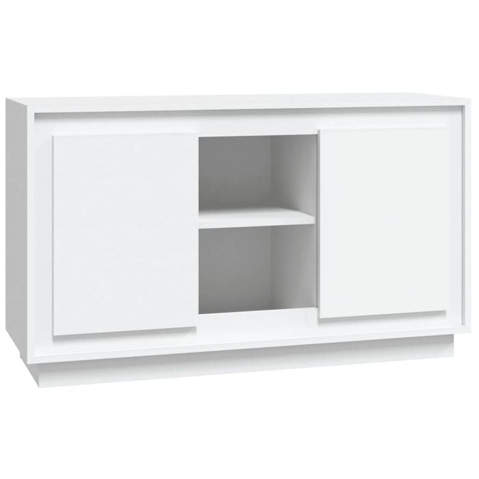 vidaXL Sideboard Buffet Storage Cupboard Hallway Table White