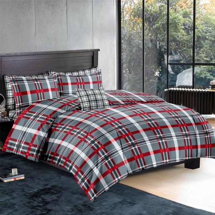 Luxor Single Prague Design Cotton Soft Quilt Doona Duvet Cover Set