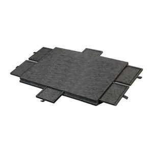 Social Hike Puzzle Board 1500 pcs - Felt Tilting Portable Cover + Drawers Grey
