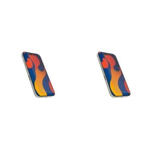 2PK 3sixT PrismShield Essential Glass Screen Protector For iPhone 16 Pro CLR