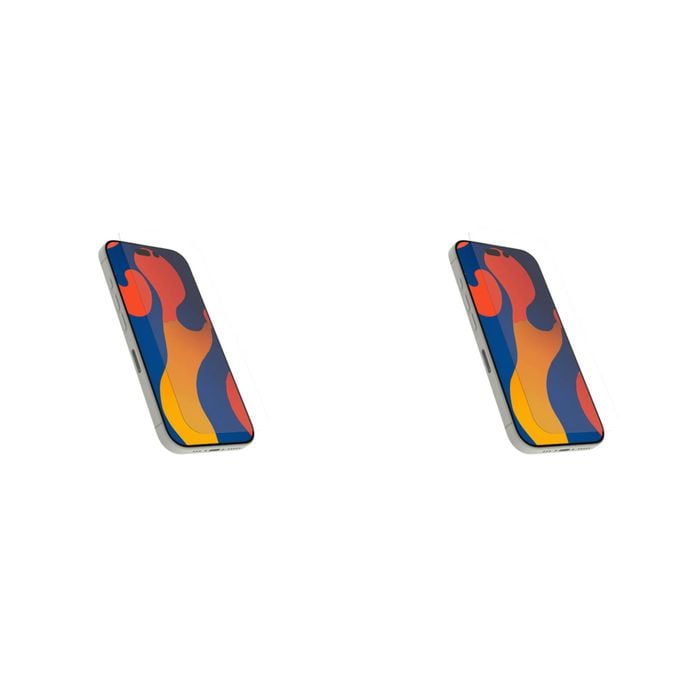 2PK 3sixT PrismShield Essential Glass Screen Protector For iPhone 16 Pro CLR