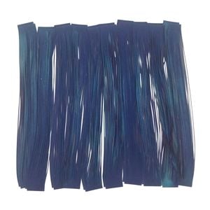 Artizan 22 Strand Silicon Skirting, Metallic Blue, Qty 20