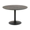 Modern Furniture TITAN Round Dining Table 110cm - Black
