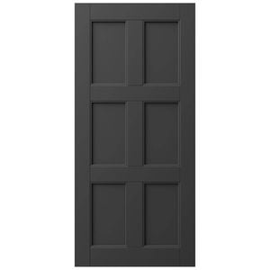 Strata 2040 x 820 x 41mm Parkwood Aluminium Entrance Door ALST6P