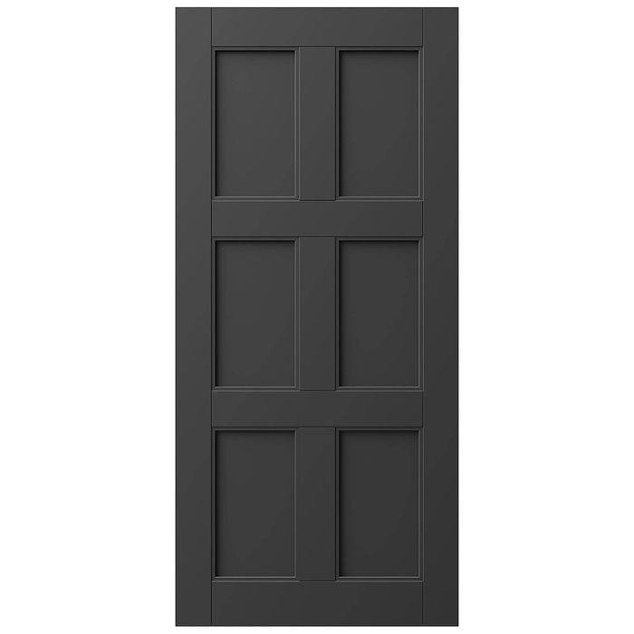 Strata 2040 x 820 x 41mm Parkwood Aluminium Entrance Door ALST6P