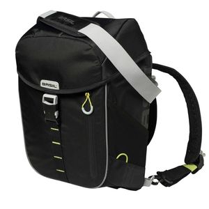 Basil Miles Daypack 17L Black Lime