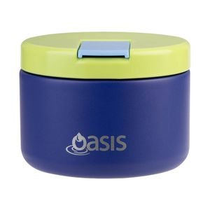 Oasis Insulated Food Flask 300ml - Peacock Blue