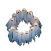 Lifebay Halloween Ghost Garland Fabric Party Decoration
