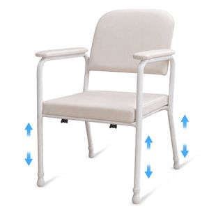 EQUIPMED Low Back Classic Day Chair, 200kg Capacity, Adjustable Height Nursing Seat