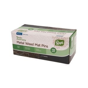 Scape 230mm Long Metal Weedmat Pins - 150 Pack