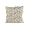 Maine & Crawford Vera 50x50cm Cushion w/ Fringing - Blue