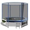 Oz Trampolines Summit Round 8 Ft. Above Ground Trampoline - Blue