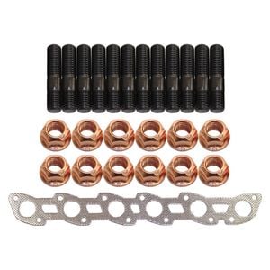 Permaseal Exhaust Manifold Installation Stud & Gasket Kit For Nissan Skyline R31 Rb30e 3.0l