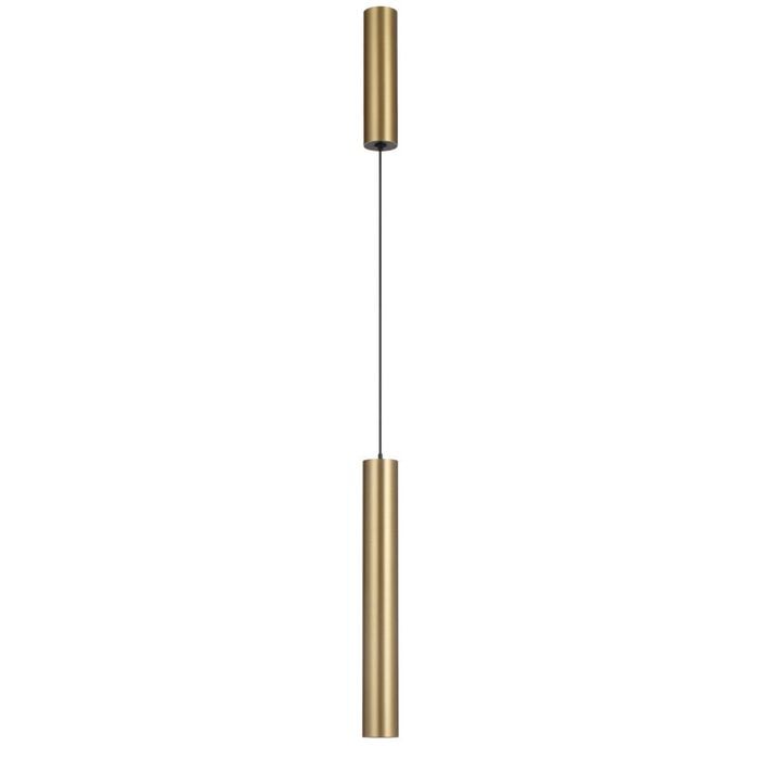 Telbix Verano Industrial Pendant Hanging Lamp Light Aluminium Brass Satin