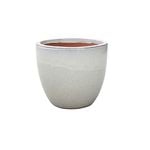 Northcote Pottery 23cm Cream Small Primo Mod Egg Garden Pot