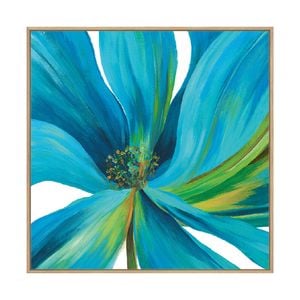Artey | Vedette II - Framed Canvas - Natural Frame - 100 x 100cm