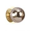 Lexi Lighting Odessa Molten Ripple Glass Led Wall Light With Gold Base - Warm White/large