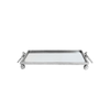 Elegant Collections Silver Eliza Small Tray