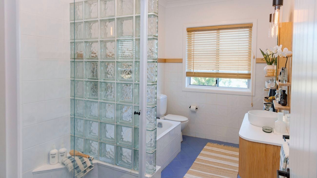 After for the article -Five ways to transform an old bathroom on a budget