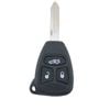 Jeep Grand Cherokee Kk 2008–2012 3-button Key Remote Case/shell/blank – Y160 Blade
